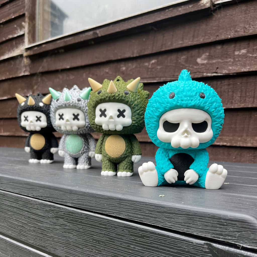 Skull Monster Figurine – Skubbies
